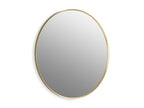KOHLER K-31370-BGL Essential 42" Round Framed Mirror - Moderne Brushed Gold