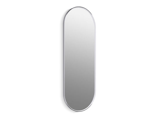 KOHLER K-31373-CPL Essential 22" x 60" capsule framed mirror - Polished Chrome