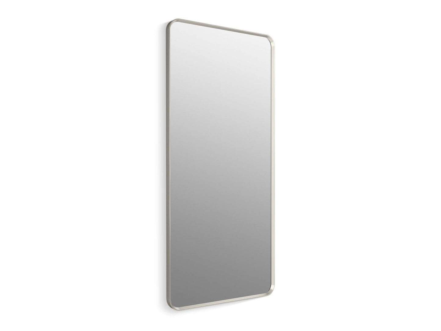 KOHLER K-31366-BNL Essential 28" X 60" Rectangular Mirror In Brushed Nickel