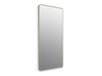 KOHLER K-31366-BNL Essential 28" X 60" Rectangular Framed Mirror - Brushed Nickel