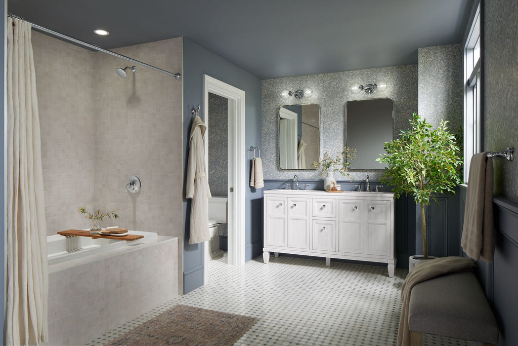 KOHLER K-TS27382-4G-BN Bellera Rite-Temp Shower Trim Kit, 1.75 Gpm - Vibrant Brushed Nickel