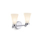 KOHLER K-26847-SC02-CPL Simplice Two-Light Sconce In Polished Chrome