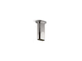 KOHLER K-26325-TT Statement 5" Ceiling-Mount Two-Function Rainhead Arm And Flange - Vibrant Titanium
