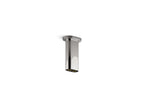 KOHLER K-26325-TT Statement 5" Ceiling-Mount Two-Function Rainhead Arm And Flange - Vibrant Titanium