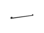 KOHLER K-10544-BL Traditional 36" Grab Bar - Matte Black