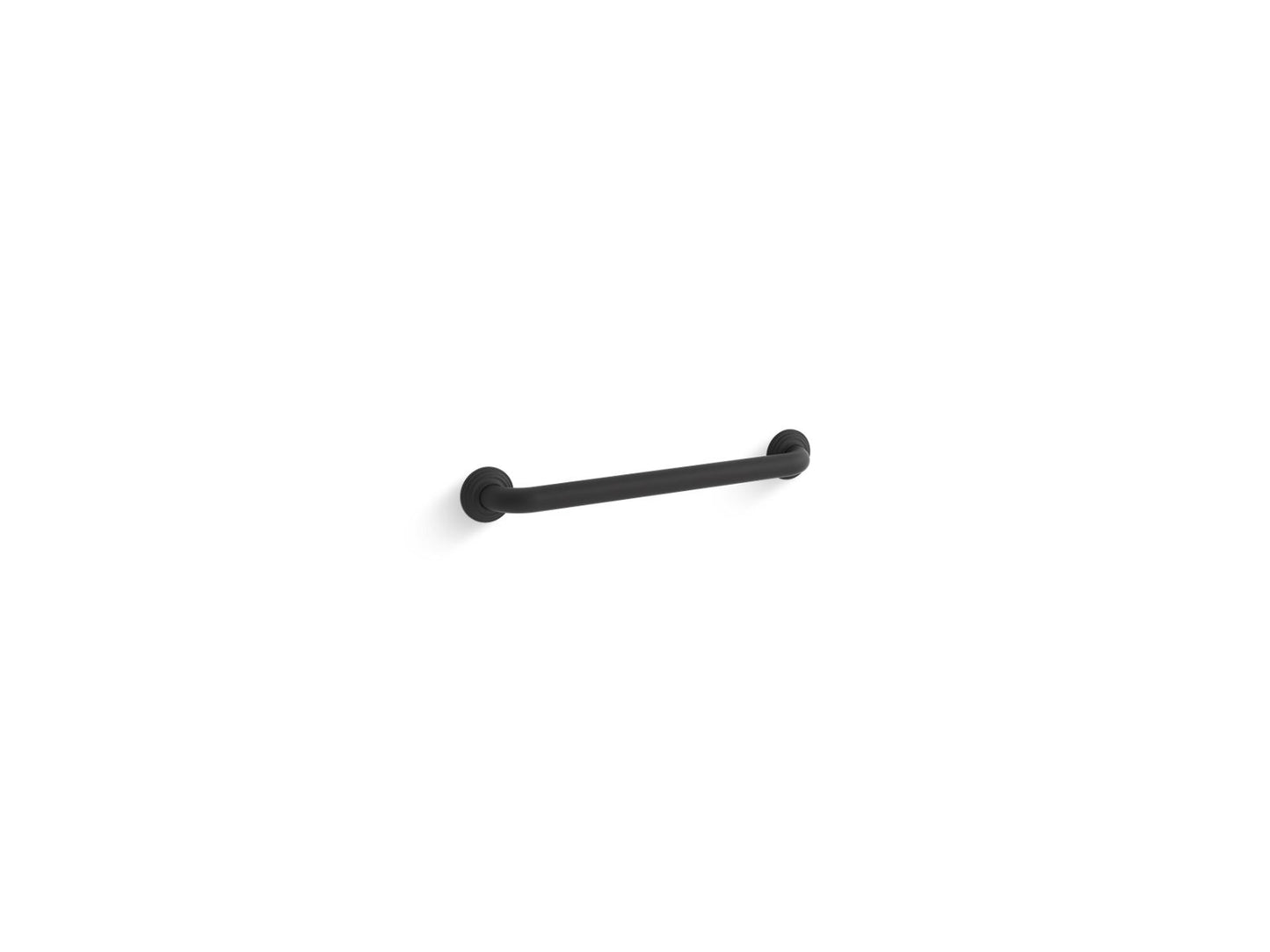 KOHLER K-10541-BL Traditional 18" Ada Compliant Grab Bar In Matte Black