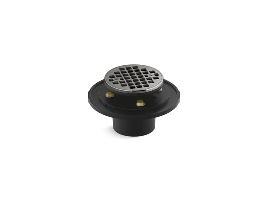 KOHLER K-22671-TT Clearflo Round brass tile-in shower drain - Vibrant Titanium