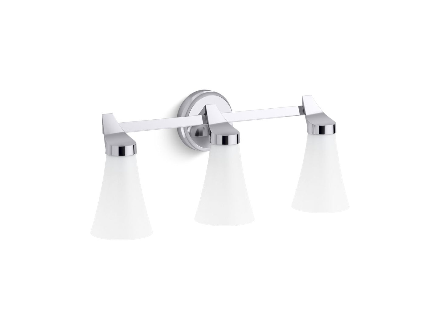 KOHLER K-26848-SC03-CPL Simplice Three-Light Sconce In Polished Chrome