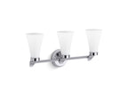 KOHLER K-26848-SC03-CPL Simplice Three-Light Sconce - Polished Chrome