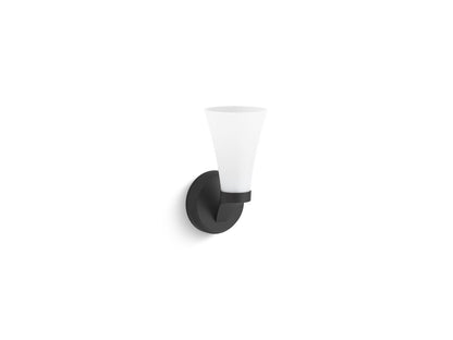 KOHLER K-26846-SC01-BLL Simplice One-light sconce - Matte Black