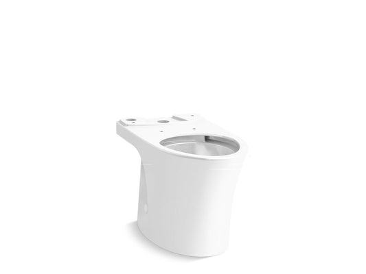 KOHLER K-28121-0 Veil Elongated Toilet Bowl With Skirted Trapway In White