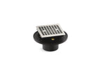 KOHLER K-22673-SN Clearflo Square Brass Tile-In Shower Drain - Vibrant Polished Nickel