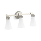 KOHLER K-26848-SC03-BNL Simplice Three-Light Sconce In Brushed Nickel