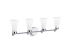 KOHLER K-26849-SC04-CPL Simplice Four-Light Sconce - Polished Chrome