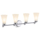 KOHLER K-26849-SC04-CPL Simplice Four-Light Sconce In Polished Chrome