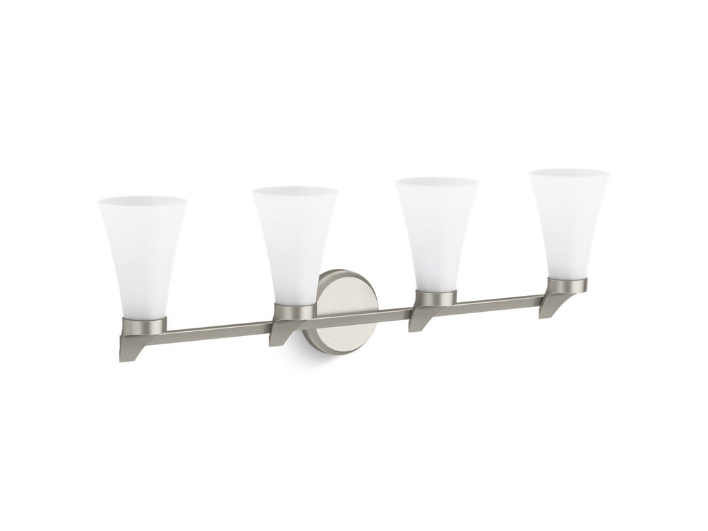 KOHLER K-26849-SC04-BNL Simplice Four-Light Sconce - Brushed Nickel