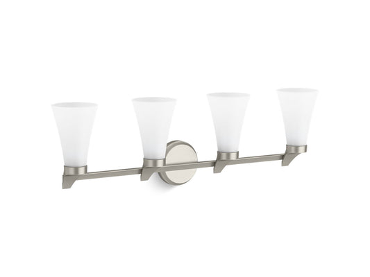 KOHLER K-26849-SC04-BNL Simplice Four-light sconce - Brushed Nickel