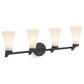 KOHLER K-26849-SC04-BLL Simplice Four-Light Sconce In Matte Black