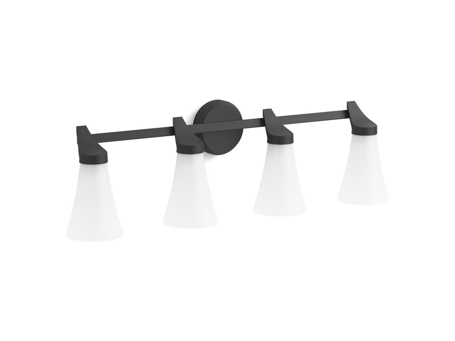 KOHLER K-26849-SC04-BLL Simplice Four-Light Sconce In Matte Black