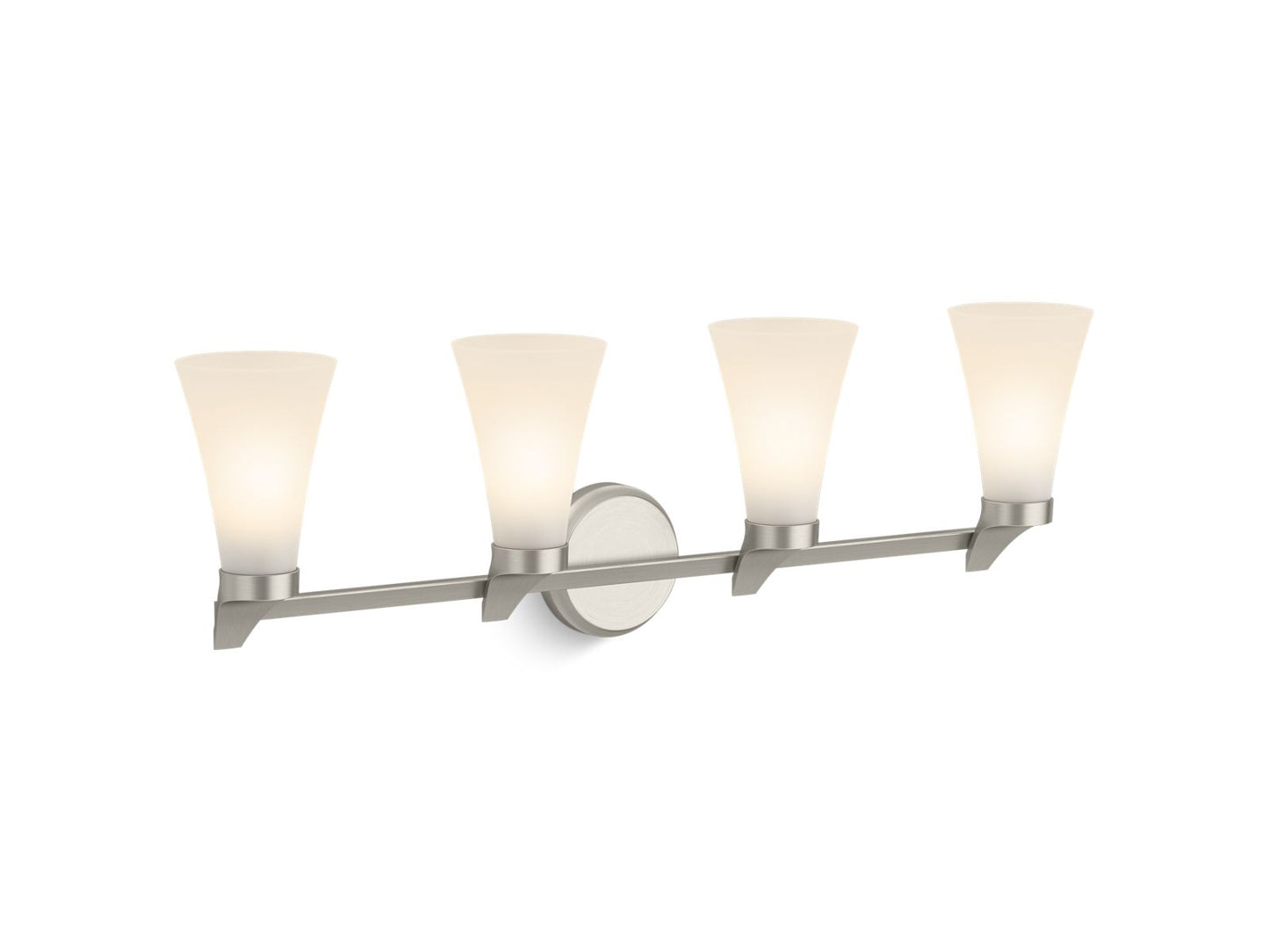 KOHLER K-26849-SC04-BNL Simplice Four-Light Sconce In Brushed Nickel