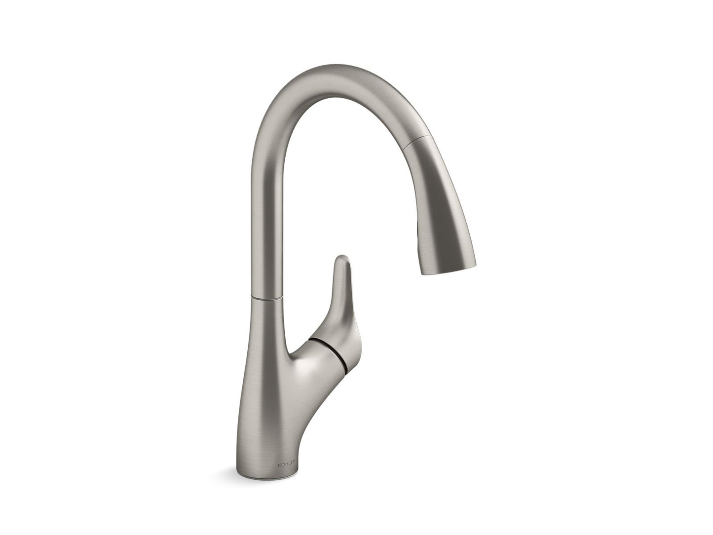 KOHLER K-30469-VS Rival Pull-Down Kitchen Sink Faucet With Two-Function Sprayhead In Vibrant Stainless