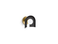 KOHLER K-31782-SC01-BML Jabot One-Light Sconce - Black With Brass Trim