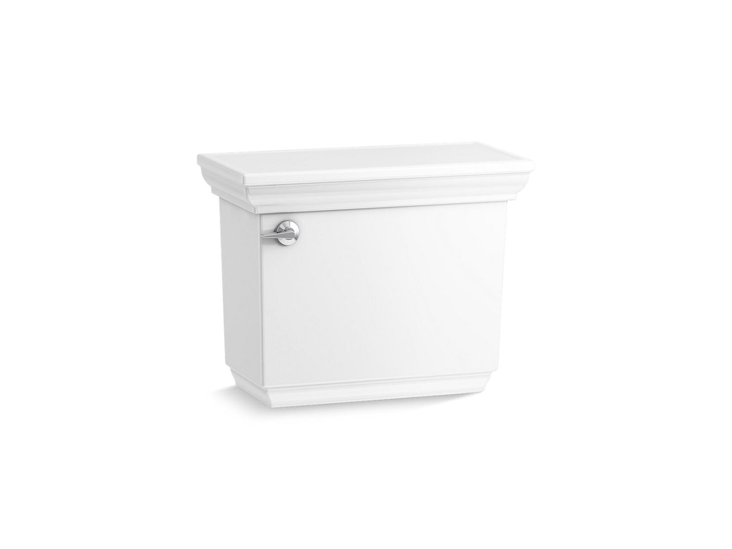 KOHLER K-33434-0 Memoirs Stately Continuousclean St Toilet Tank, 1.28 Gpf In White