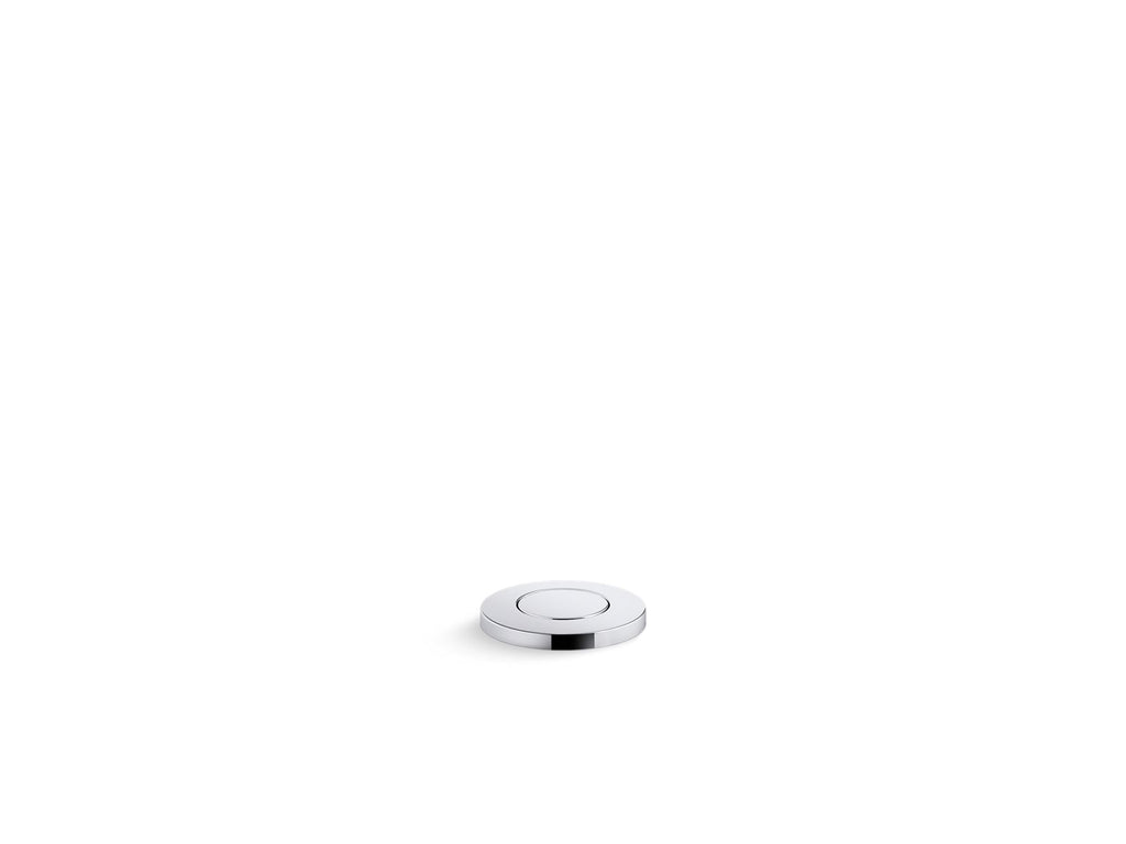 KOHLER K-35726-CP Garbage Disposal Air Switch Button - Polished Chrome