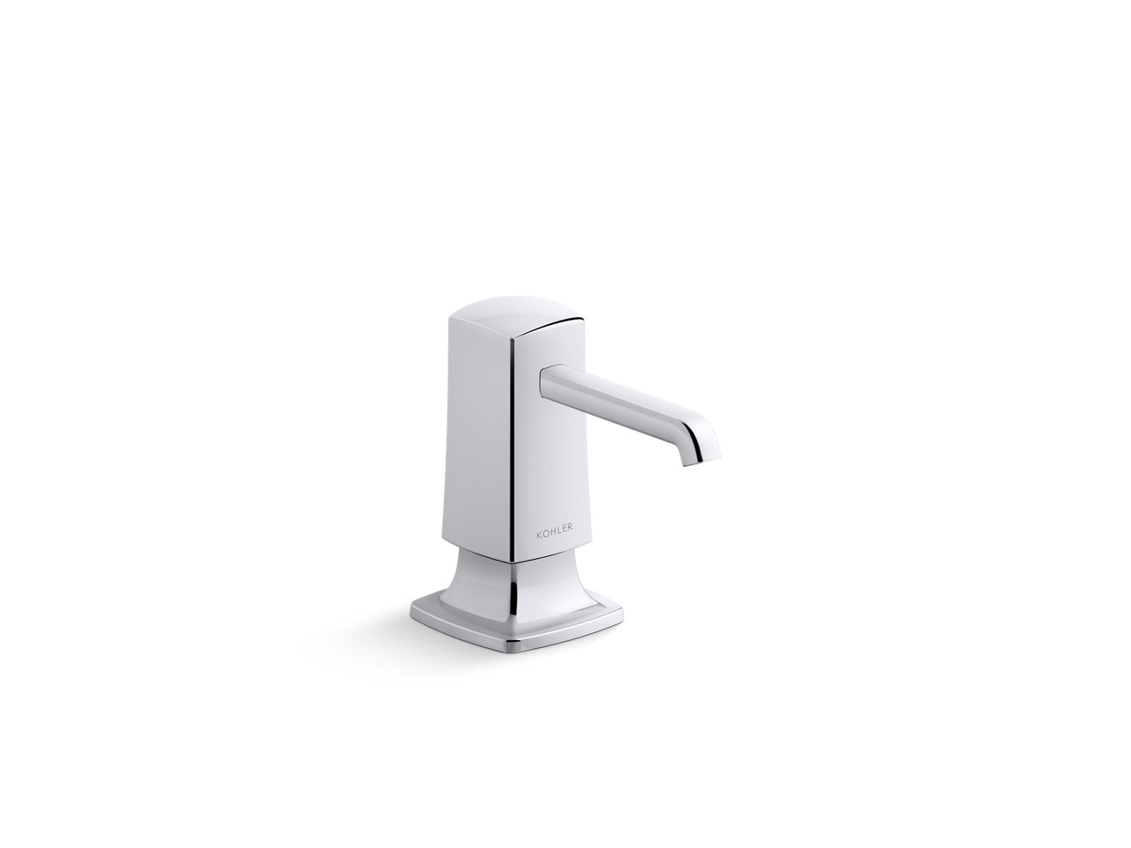 KOHLER K-35760-SN Graze Soap/Lotion Dispenser - Vibrant Polished Nickel