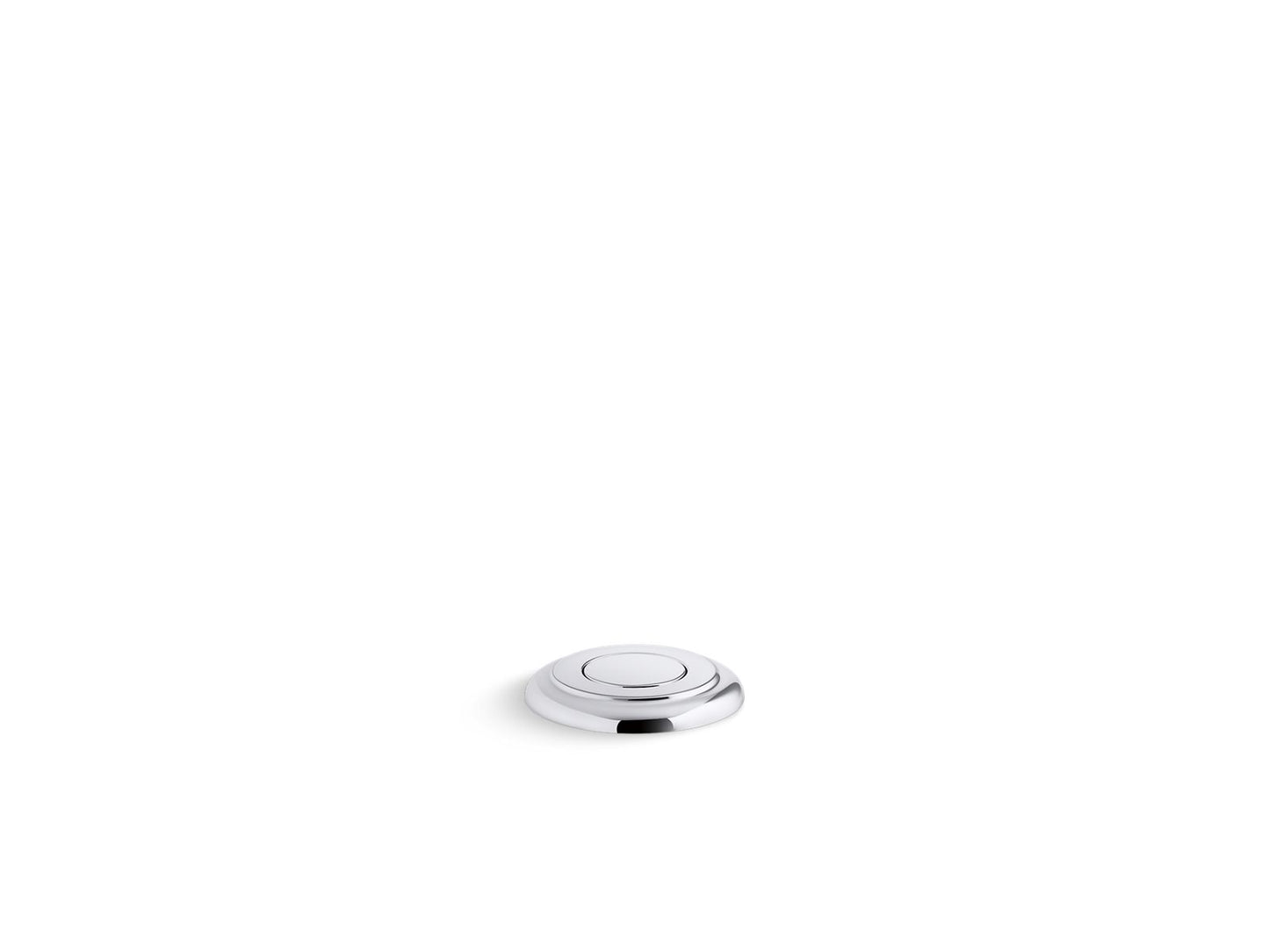 KOHLER K-35725-CP Garbage Disposal Air Switch Button In Polished Chrome