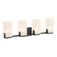 KOHLER K-28973-SC04-BLL Honesty Four-Light Sconce In Matte Black