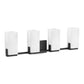 KOHLER K-28973-SC04-BLL Honesty Four-Light Sconce In Matte Black