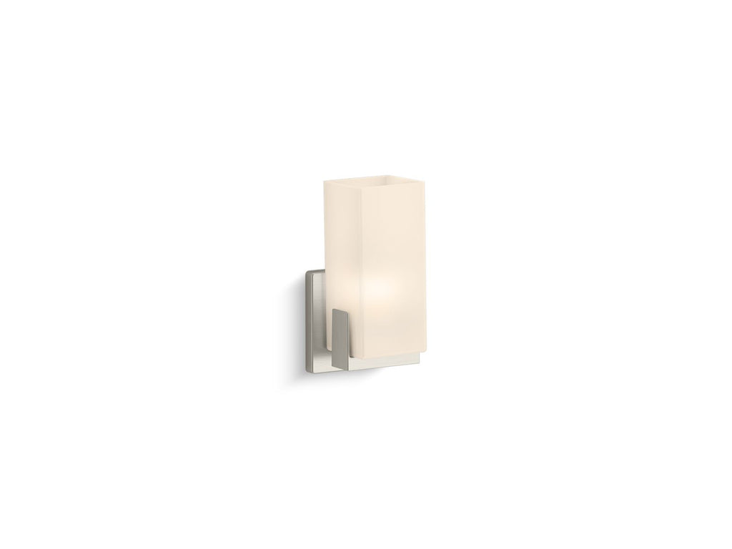 KOHLER K-31492-SC01-BNL Honesty One-Light Sconce - Brushed Nickel