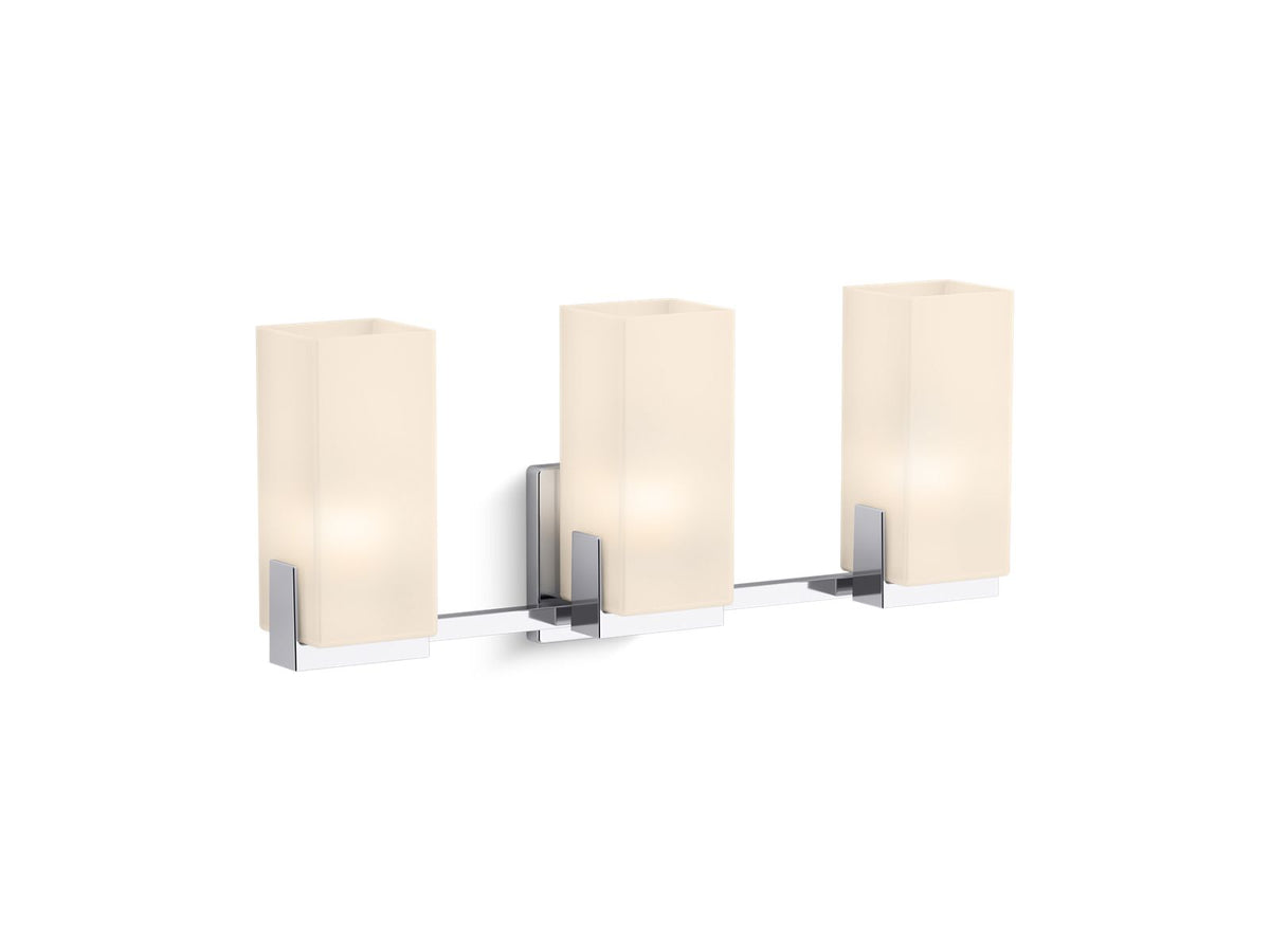 KOHLER K-31494-SC03-CPL Honesty Three-Light Sconce - Polished Chrome