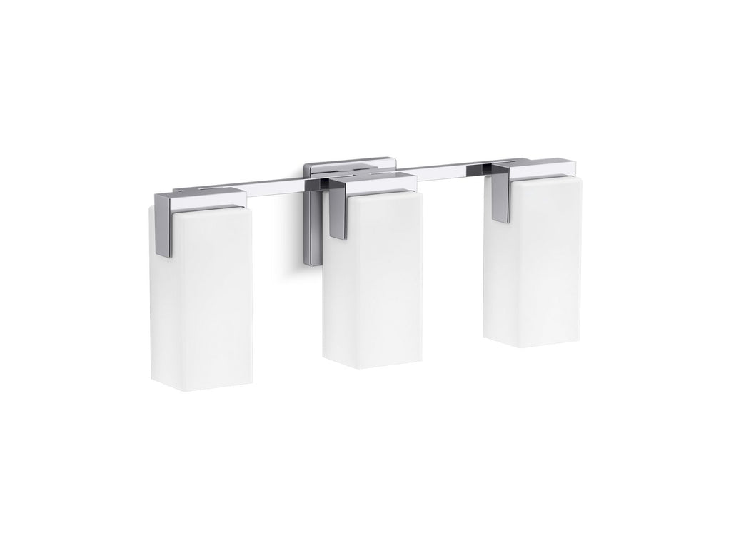 KOHLER K-31494-SC03-CPL Honesty Three-Light Sconce - Polished Chrome