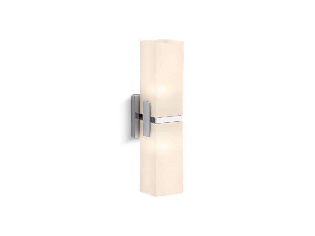 KOHLER K-31493-SC02-CPL Honesty Two-Light Sconce - Polished Chrome