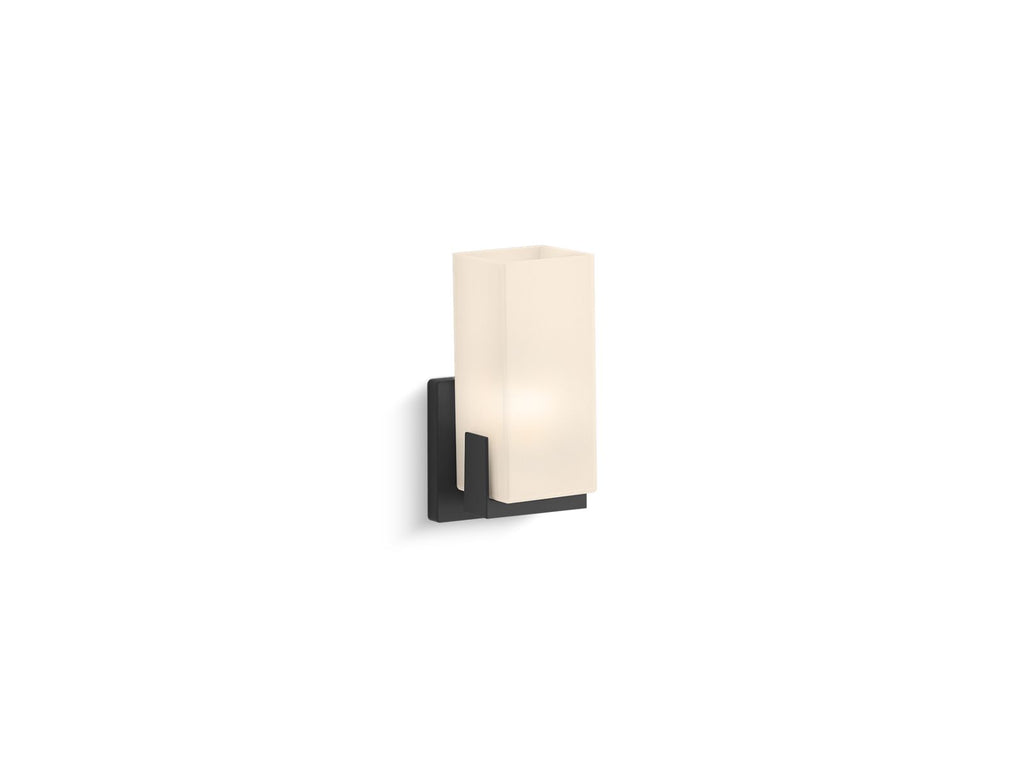 KOHLER K-31492-SC01-BLL Honesty One-Light Sconce - Matte Black