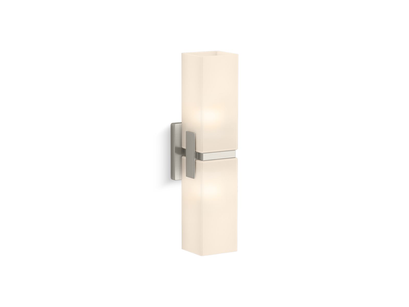 KOHLER K-31493-SC02-BNL Honesty Two-Light Sconce - Brushed Nickel