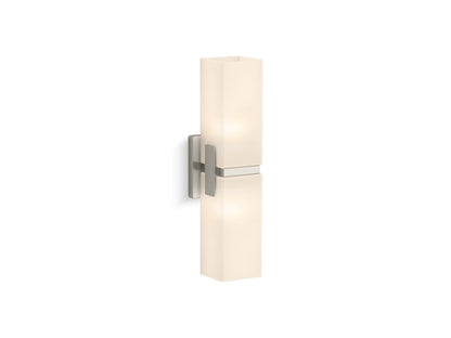 KOHLER K-31493-SC02-BNL Honesty Two-Light Sconce In Brushed Nickel
