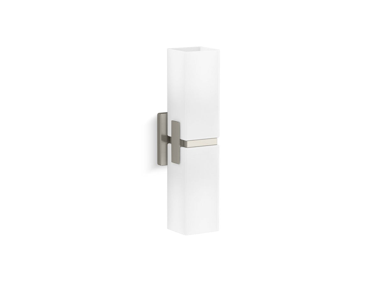 KOHLER K-31493-SC02-BNL Honesty Two-Light Sconce - Brushed Nickel
