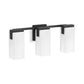 KOHLER K-31494-SC03-BLL Honesty Three-Light Sconce In Matte Black