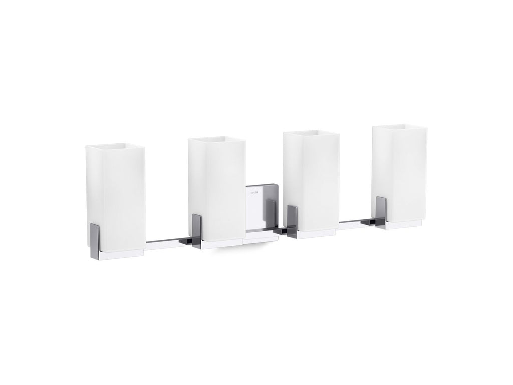 KOHLER K-28973-SC04-CPL Honesty Four-Light Sconce - Polished Chrome