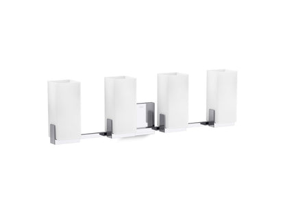 KOHLER K-28973-SC04-BLL Honesty Four-light sconce - Matte Black