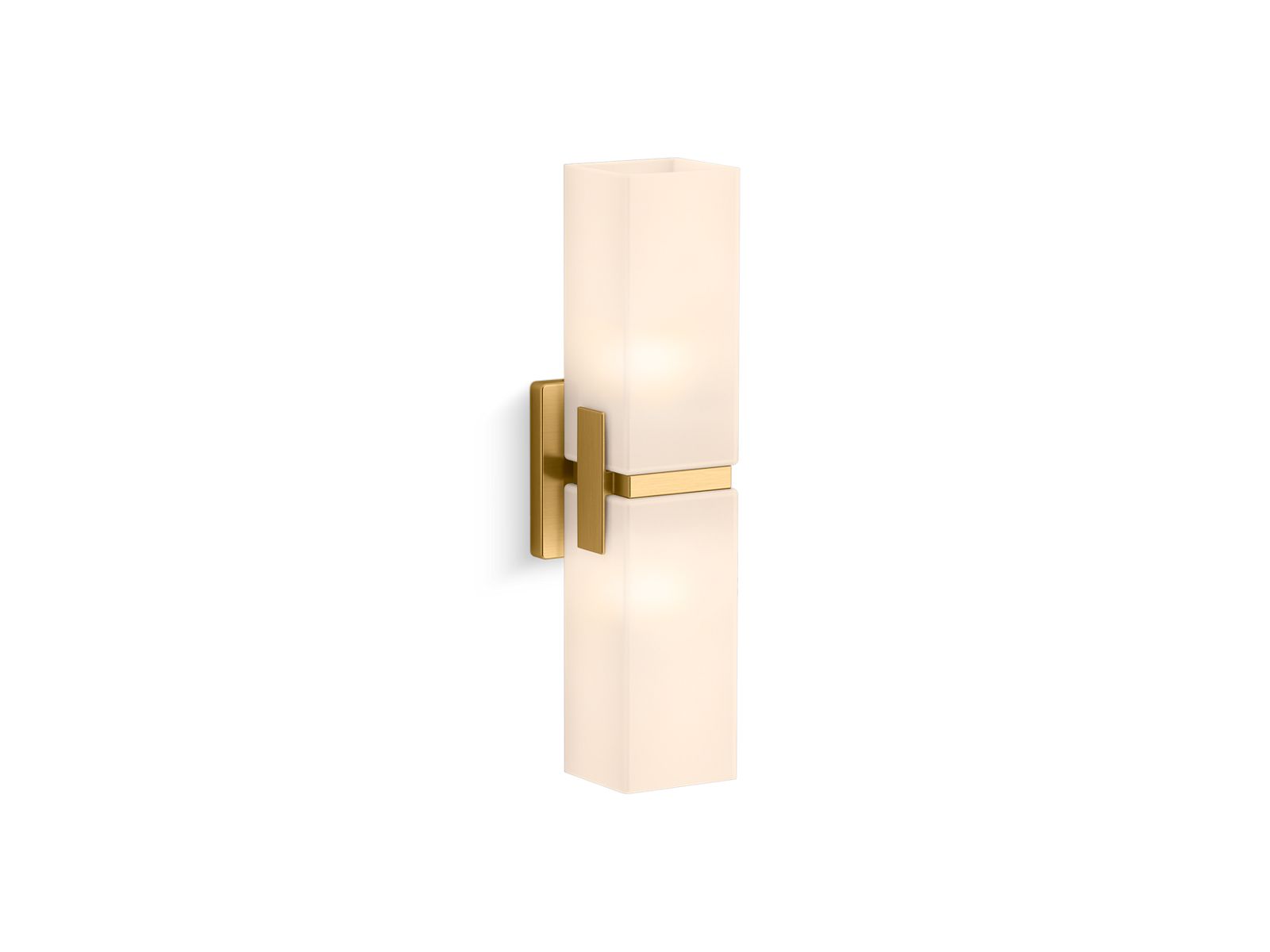 KOHLER K-31493-SC02-2GL Honesty Two-Light Sconce - Brushed Moderne Brass