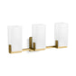 KOHLER K-31494-SC03-2GL Honesty Three-Light Sconce In Brushed Moderne Brass