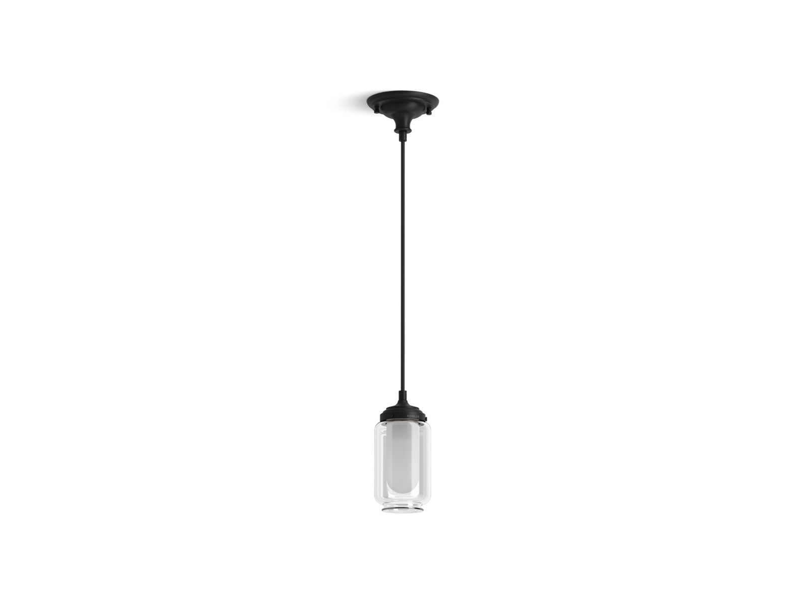 KOHLER K-22653-PE01-BLL Artifacts 4" Pendant - Matte Black