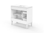 KOHLER K-33545-ASB-0 Southerk 36" Bathroom Vanity Cabinet With Sink And Quartz Top - White