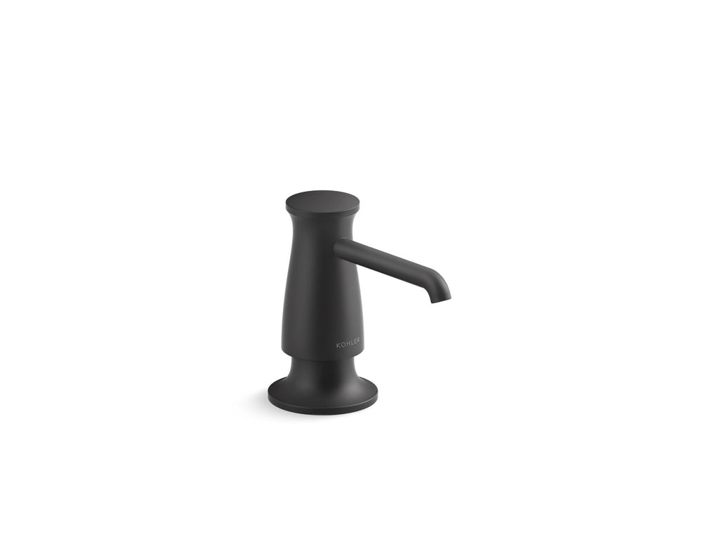 KOHLER K-35762-BL Soap/Lotion Dispenser - Matte Black