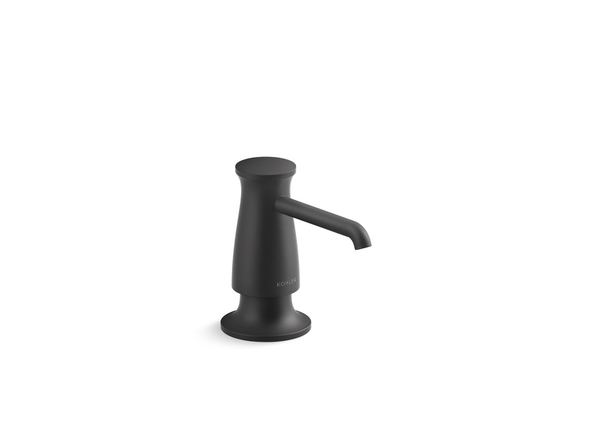 KOHLER K-35762-BL Soap/Lotion Dispenser - Matte Black