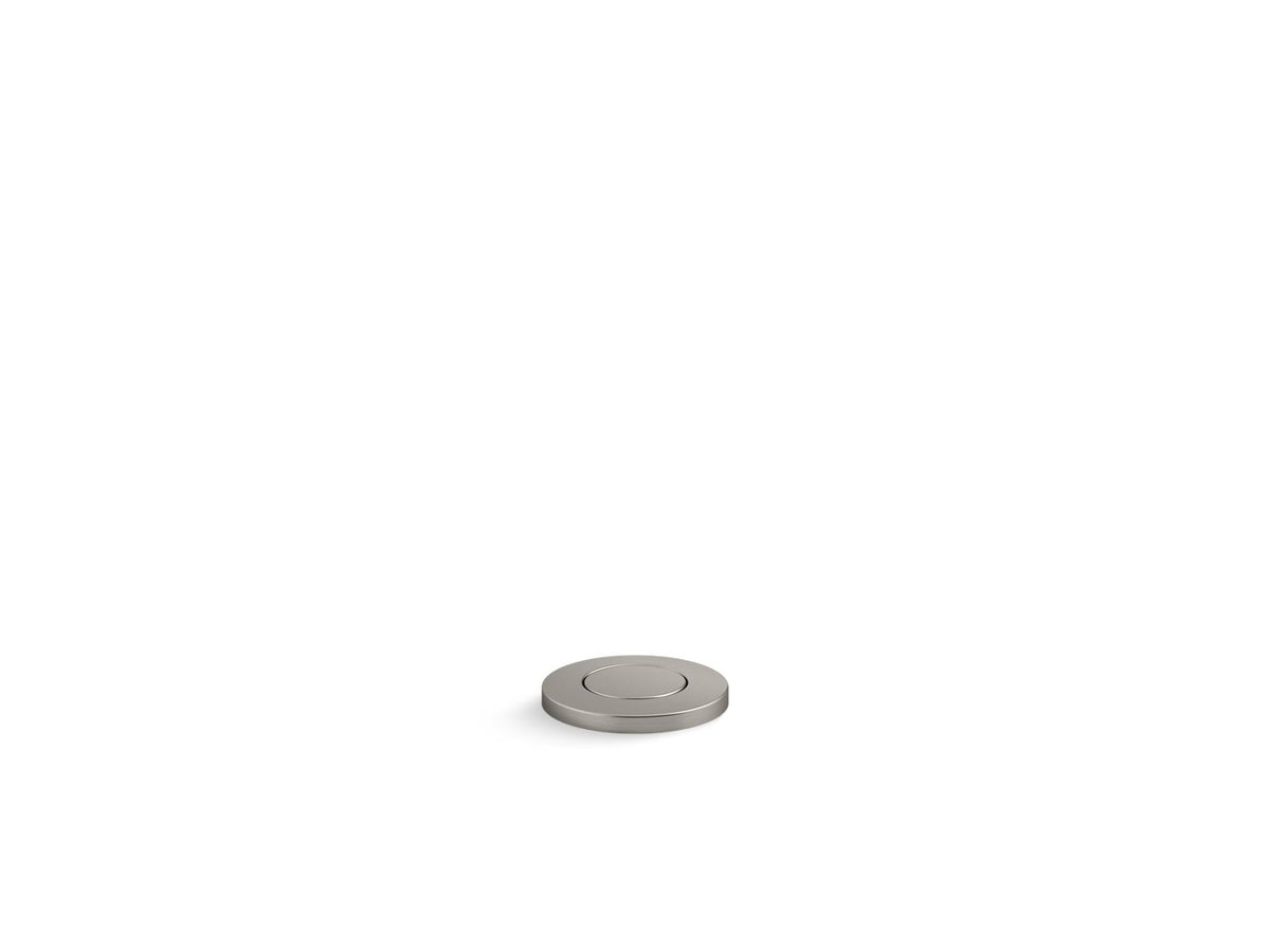 KOHLER K-35726-VS Garbage Disposal Air Switch Button - Vibrant Stainless